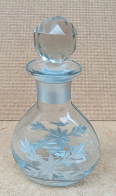 Frasco cristal con tapa. Ref 26315. 8x5x15