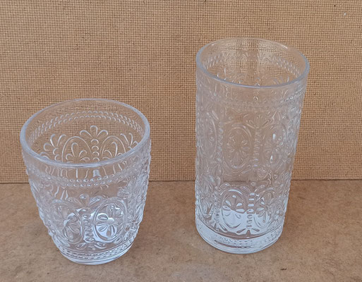 Vasos labrados