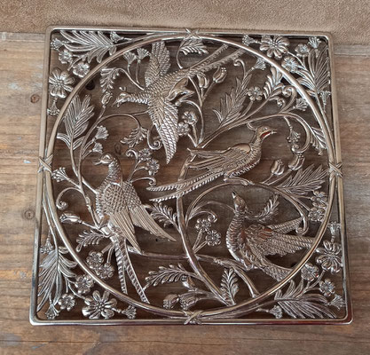 Salvamanteles metal. Ref 5312/590. 23x23x3