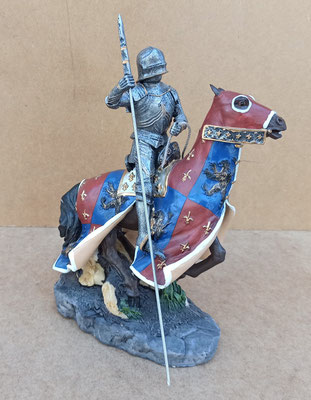 Caballero medieval resina