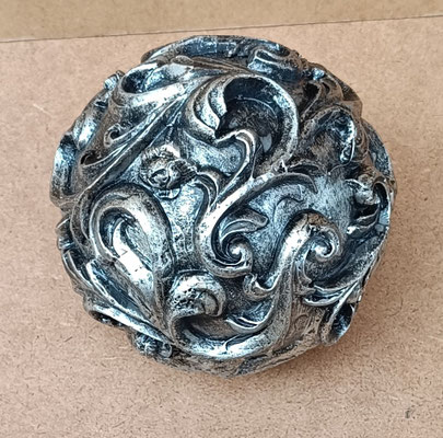 Bola decorativa resina. Ref 30953. 12 cms 