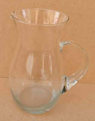 Jarra cristal. 21x18x11