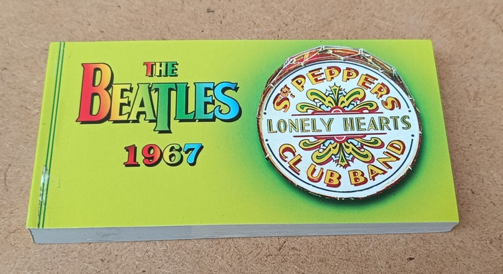 Fliptomania. Libro flip Beatles1967. Ref 521BEAT. 10x5x1