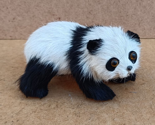 Oso panda pelitos. 6x11x5