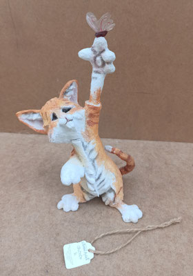 Gato resina A breed apart "Tia". Ref CA03939. 20x9x8