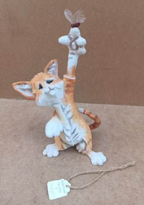Gato resina A breed apart "Tia". Ref CA03939. 20x9x8