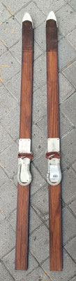 Esquís madera estilo vintage. Ref 5H0729. 140x8x7