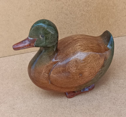Pato madera. Ref EL0135. 15x18x10