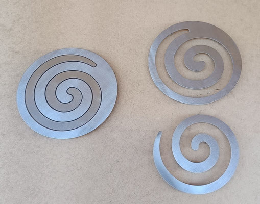 Salvamanteles doble aluminio. Ref 15734. 21x1 y 16x1