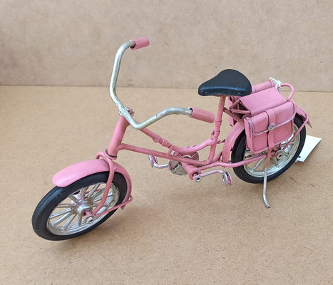 Bicicleta hojalata. Ref CL082. 10x15