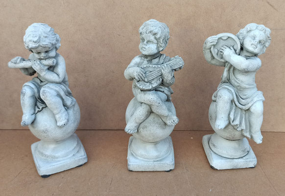 Músicos cemento. Ref 28395. 20x7