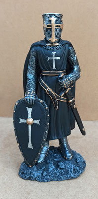 Caballero medieval resina