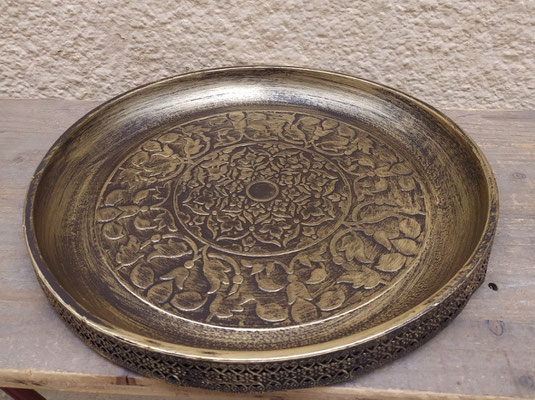 Bandeja metal. Ref 147466. 34x3