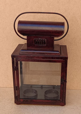 Farol metal. Ref 712. 42x23x15