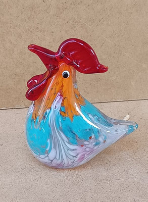 Gallina cristal. Ref 38402. 10x9x5,5