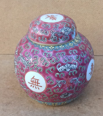 Vasija cerámica. 11x11