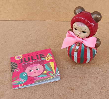 Tentempié Julie con cuento. Ref 1900. 10x6