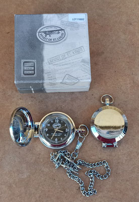 Reloj bolsillo Spirit of St. Louis a pilas. Ref 40712264. 7x5x1