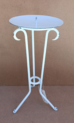 Portavelas metal. Ref IR5403. 31x15