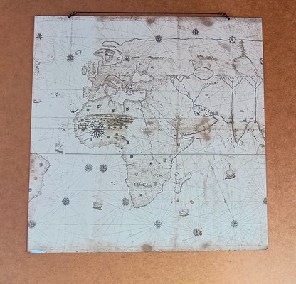 Chapa mapa. 40x40