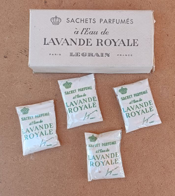 Bolsitas perfumadas Lavande Royale, Legrain. 3,5x6x8