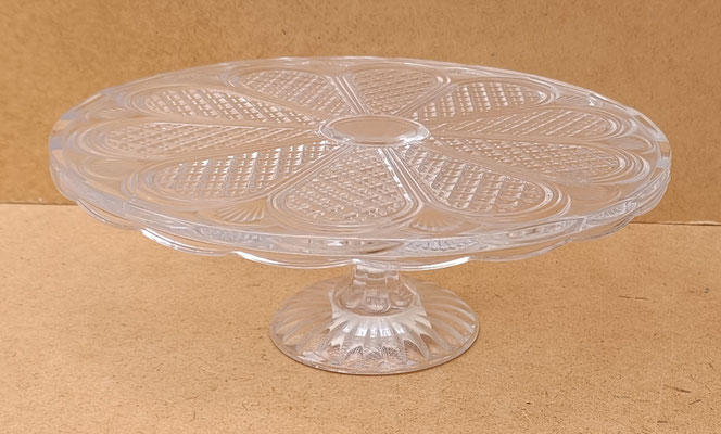 Porta tartas cristal. Ref 13372. 9x26