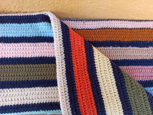 Plaid crochet