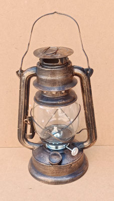 Farol minero envejecido. Ref 29001001. 28x18x14