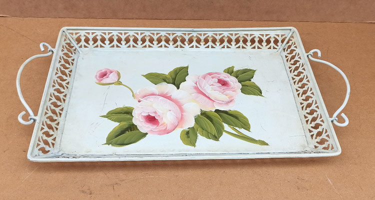 Bandeja metal. Ref 3327/558. 42x28x4