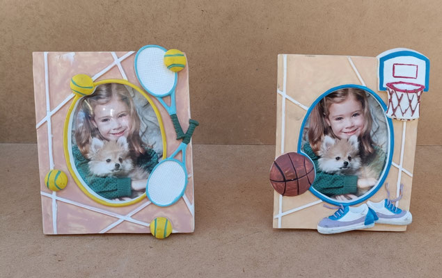 Portafoto resina relieve. Ref 3668/768. 16x12,5