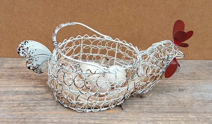 Huevera gallina. Ref 16/199. 14x28x12