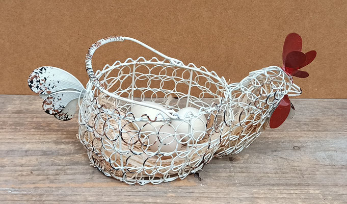Huevera gallina. Ref 16/199. 14x28x12