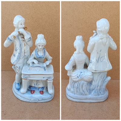 Figura porcelana. 20x13x8,5