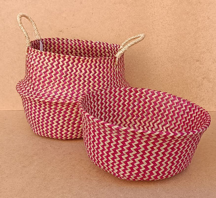 Cesto macetero alga. Ref 22040105. 28x31