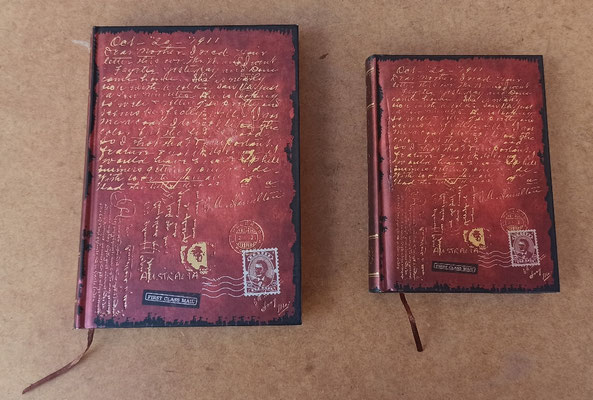 Libretas Poessa. Grande 19x14. Pequeña 15x11 