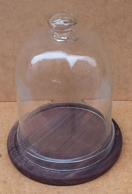 Fanal base madera. Ref 57416. 20x17