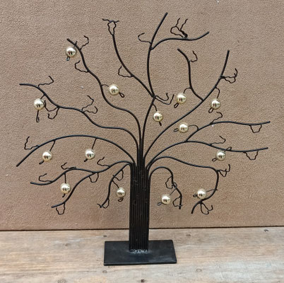 Joyero vertical árbol metal. Ref 1662531. 36x34x6