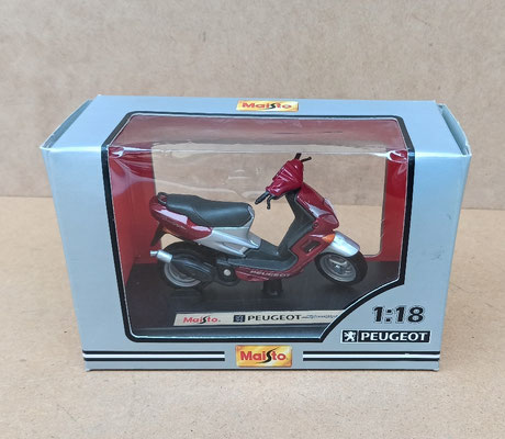 Moto Peugeot Speedfight. Ref 39045. Escala 1:18