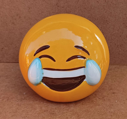 Huchas emoji cerámica. Ref 66730. 12x12x8