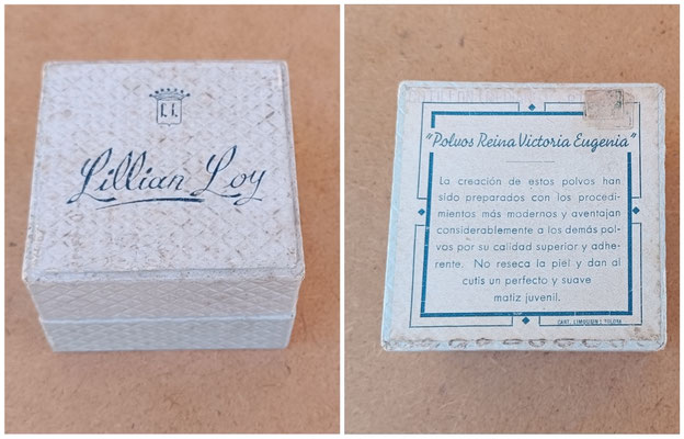 Polvos Reina Victoria Eugenia, Lillian Loy. Ref GOY. 5X7X7