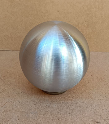 Bola decorativa metal. Ref 37517. 8 cms 