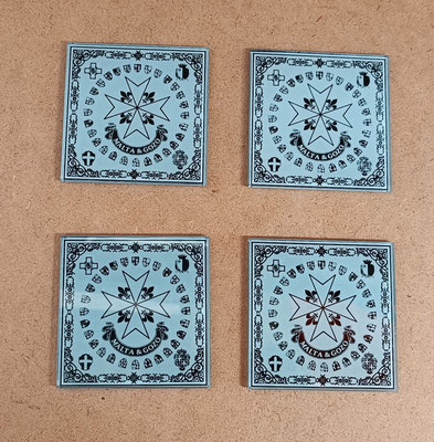 Posavasos Malta. 9x9. 8 unidades disponibles 