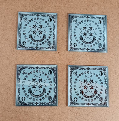 Posavasos Malta. 9x9. 8 unidades disponibles 