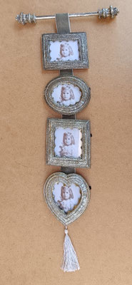 Portafotos colgar resina. Ref 2901. 7x7