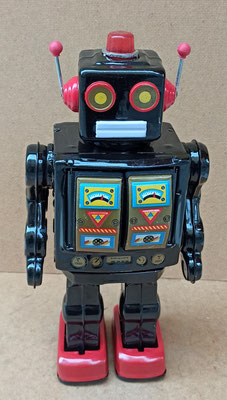 Robot Electron grande. Ref ME101. 31 cms. Funciona con pilas