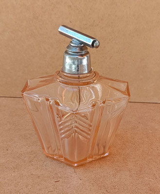Perfumero antiguo cristal. Ref GOY. 14x9x8