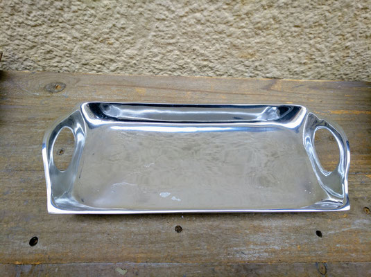 Bandeja aluminio. Ref 2312423. 28,5x13x6