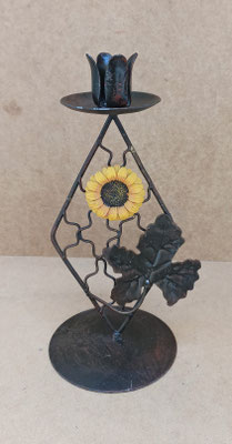 Portavelas hierro. Ref 754. 23x10. Pareja disponible