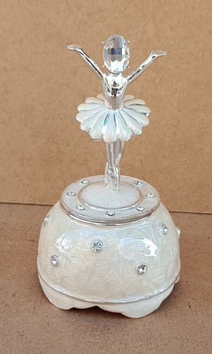 Bailarina musical giratoria. Ref 15/066. 14x8