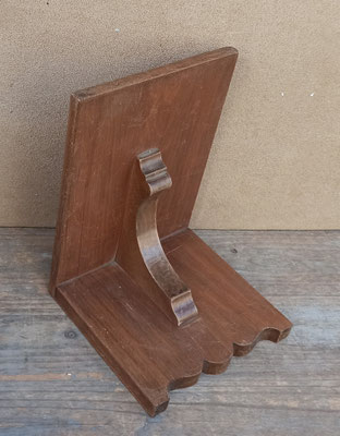 Ménsula de madera. Ref 120. 17x17x23 